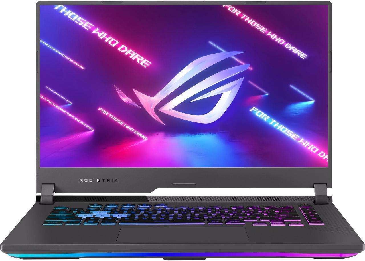 Main image of ASUS ROG Strix G15 (2021) Gaming Laptop, 15.6" 300Hz IPS Type FHD Display, NVIDIA GeForce RTX 3060, AMD Ryzen 9 5900HX, 16GB DDR4, 512GB PCIe NVMe SSD, RGB Keyboard, Windows 10, G513QM-EB94