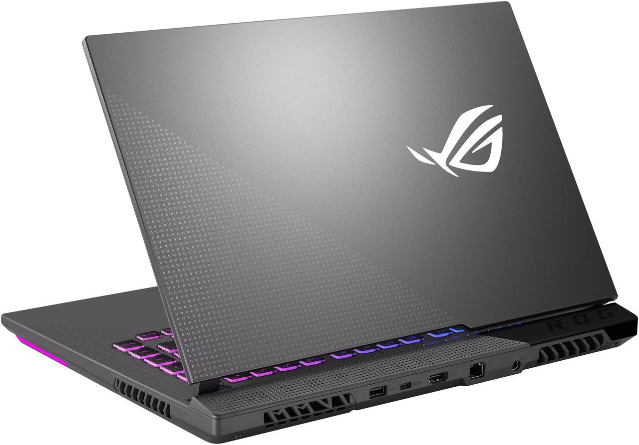 Alt view image 15 of 17 - ASUS ROG Strix G15 (2021) Gaming Laptop, 15.6" 300Hz IPS Type FHD Display, NVIDIA GeForce RTX 3060, AMD Ryzen 9 5900HX, 16GB DDR4, 512GB PCIe NVMe SSD, RGB Keyboard, Windows 10, G513QM-EB94