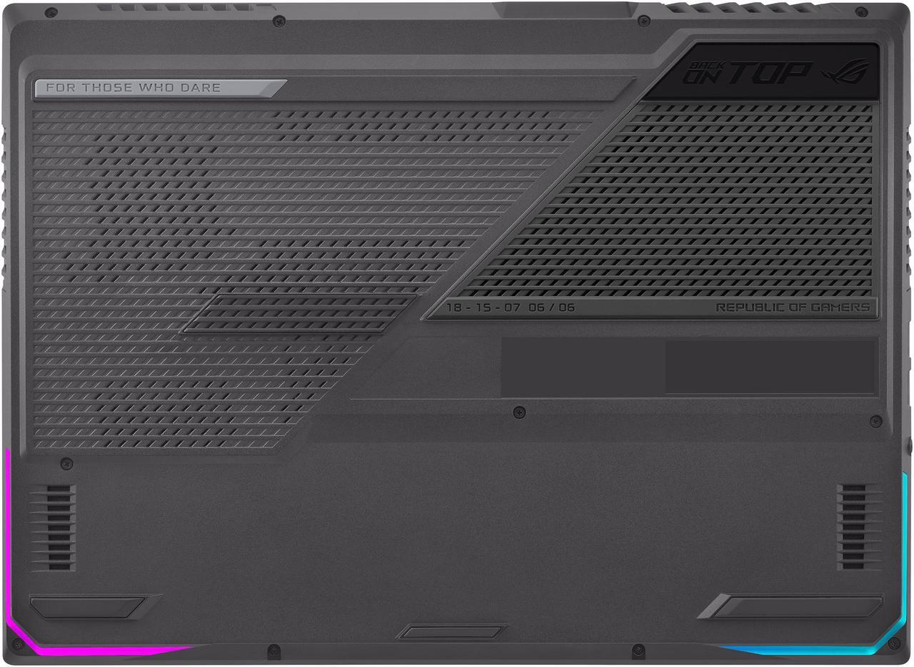 Alt view image 17 of 17 - ASUS ROG Strix G15 (2021) Gaming Laptop, 15.6" 300Hz IPS Type FHD Display, NVIDIA GeForce RTX 3060, AMD Ryzen 9 5900HX, 16GB DDR4, 512GB PCIe NVMe SSD, RGB Keyboard, Windows 10, G513QM-EB94