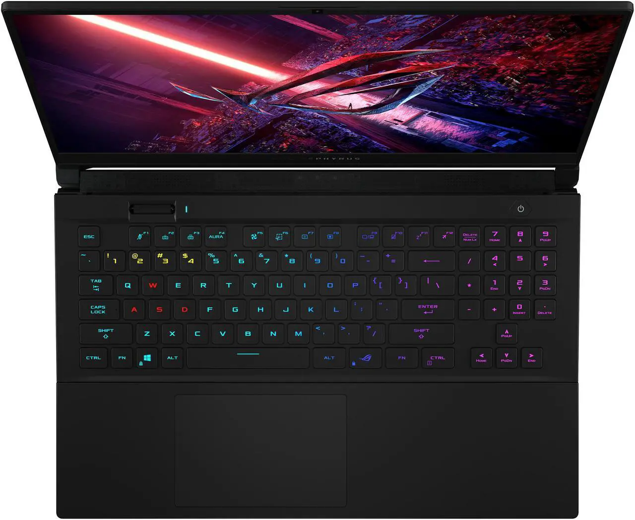 Alt view image 7 of 20 - ASUS ROG Zephyrus S17 - 17.3" QHD - Intel Core i9-11900H - NVIDIA GeForce RTX 3080 - 32 GB DDR4 - 2 TB SSD - Windows 10 Pro - Per-Key RGB Keyboard - Thunderbolt 4 - Gaming Laptop (GX703HS-XB98)