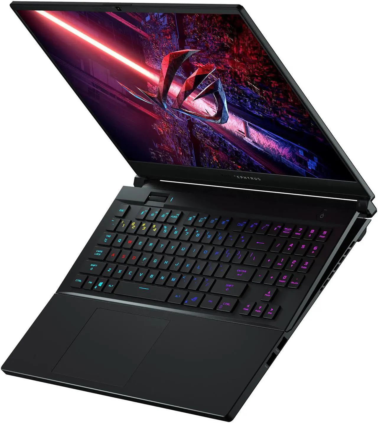 Alt view image 5 of 20 - ASUS ROG Zephyrus S17 - 17.3" QHD - Intel Core i9-11900H - NVIDIA GeForce RTX 3080 - 32 GB DDR4 - 2 TB SSD - Windows 10 Pro - Per-Key RGB Keyboard - Thunderbolt 4 - Gaming Laptop (GX703HS-XB98)