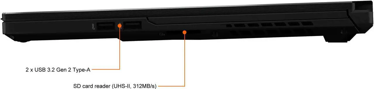 Alt view image 10 of 20 - ASUS ROG Zephyrus S17 - 17.3" QHD - Intel Core i9-11900H - NVIDIA GeForce RTX 3080 - 32 GB DDR4 - 2 TB SSD - Windows 10 Pro - Per-Key RGB Keyboard - Thunderbolt 4 - Gaming Laptop (GX703HS-XB98)