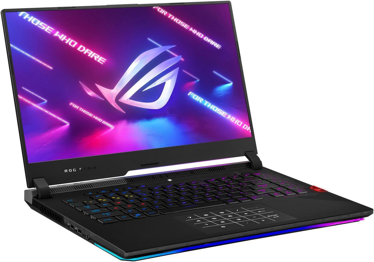 Alt view image 3 of 20 - ASUS ROG Strix Scar 15 (2021) Gaming Laptop, 15.6" 165Hz IPS QHD, NVIDIA GeForce RTX 3070, AMD Ryzen 9 5900HX, 32GB DDR4, 1TB SSD, Opti-Mechanical Per-Key RGB Keyboard, Windows 10 Pro, G533QR-XS98Q