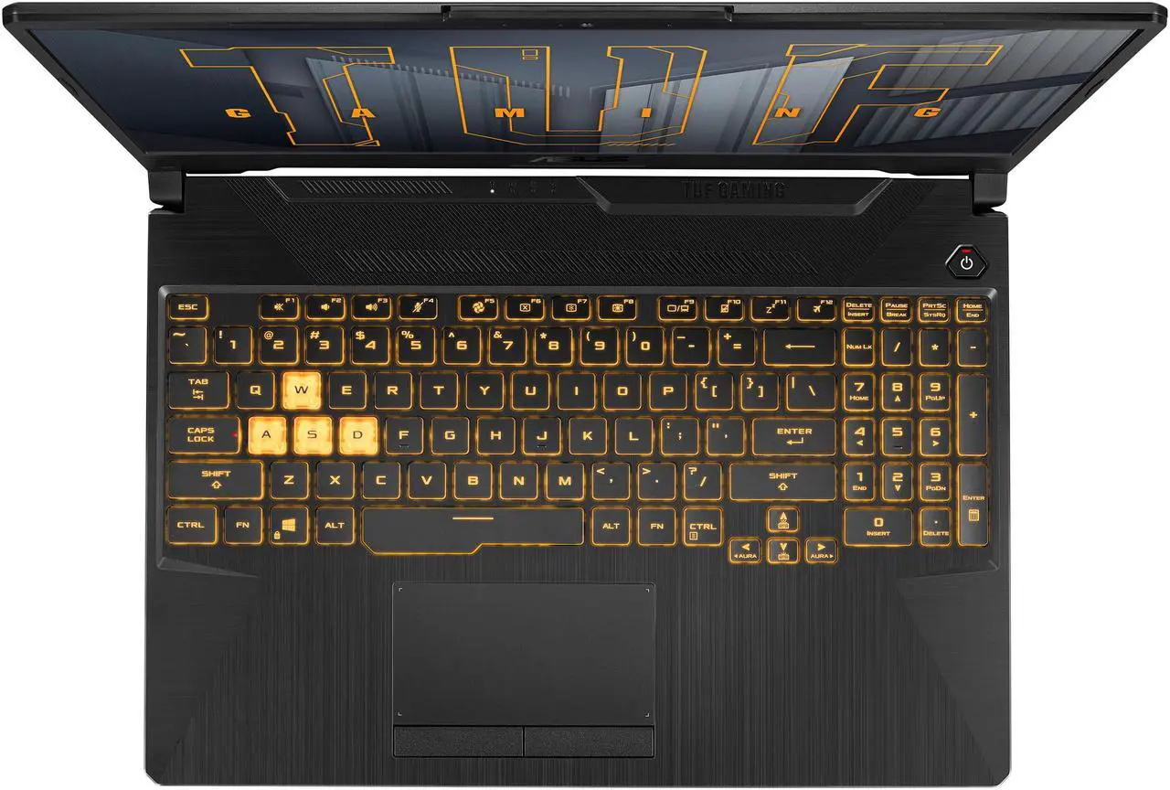 Alt view image 7 of 18 - ASUS TUF Gaming F15 Gaming Laptop, 15.6" 144Hz FHD IPS-Type Display, Intel Core i7-11800H Processor, GeForce RTX 3060, 16GB DDR4 RAM, 1TB PCIe SSD, Wi-Fi 6, Windows 10 Home, TUF506HM-ES76