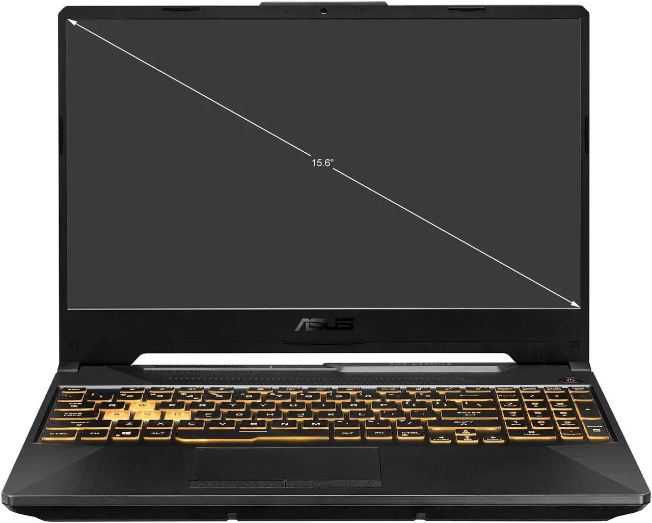 Alt view image 2 of 18 - ASUS TUF Gaming F15 Gaming Laptop, 15.6" 144Hz FHD IPS-Type Display, Intel Core i7-11800H Processor, GeForce RTX 3060, 16GB DDR4 RAM, 1TB PCIe SSD, Wi-Fi 6, Windows 10 Home, TUF506HM-ES76