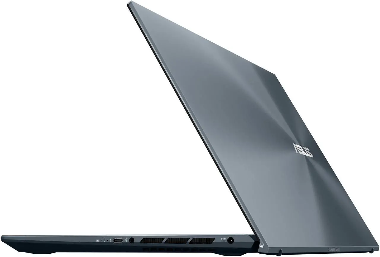 Alt view image 19 of 20 - ASUS ZenBook Pro 15 OLED Ultra-Slim Laptop 15.6" 4K UHD OLED NanoEdge Bezel Touch Display, Intel Core i7-10750H, NVIDIA GeForce GTX 1650 Ti, 16GB RAM, 1TB PCIe SSD, ScreenPad 2.0, Thunderbolt 3, Windows 10 Pro, Pine Grey, UX535LI-IH77T