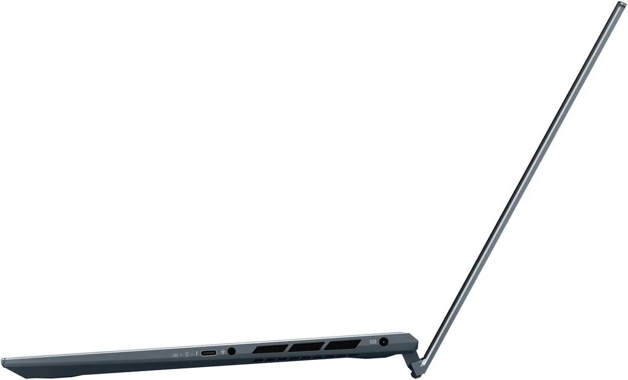 Alt view image 10 of 20 - ASUS ZenBook Pro 15 OLED Ultra-Slim Laptop 15.6" 4K UHD OLED NanoEdge Bezel Touch Display, Intel Core i7-10750H, NVIDIA GeForce GTX 1650 Ti, 16GB RAM, 1TB PCIe SSD, ScreenPad 2.0, Thunderbolt 3, Windows 10 Pro, Pine Grey, UX535LI-IH77T
