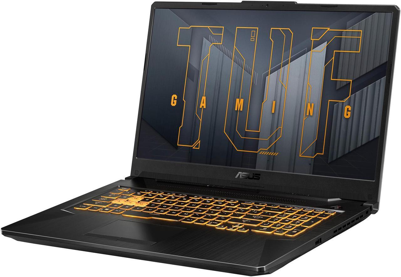 Alt view image 2 of 18 - ASUS TUF Gaming F17 Gaming Laptop, 17.3" 144Hz Full HD IPS-Type, Intel Core i7-11800H Processor, GeForce RTX 3060, 16GB DDR4, 1TB PCIe SSD, Gigabit Wi-Fi 6, Windows 10 Home, TUF706HM-ES76
