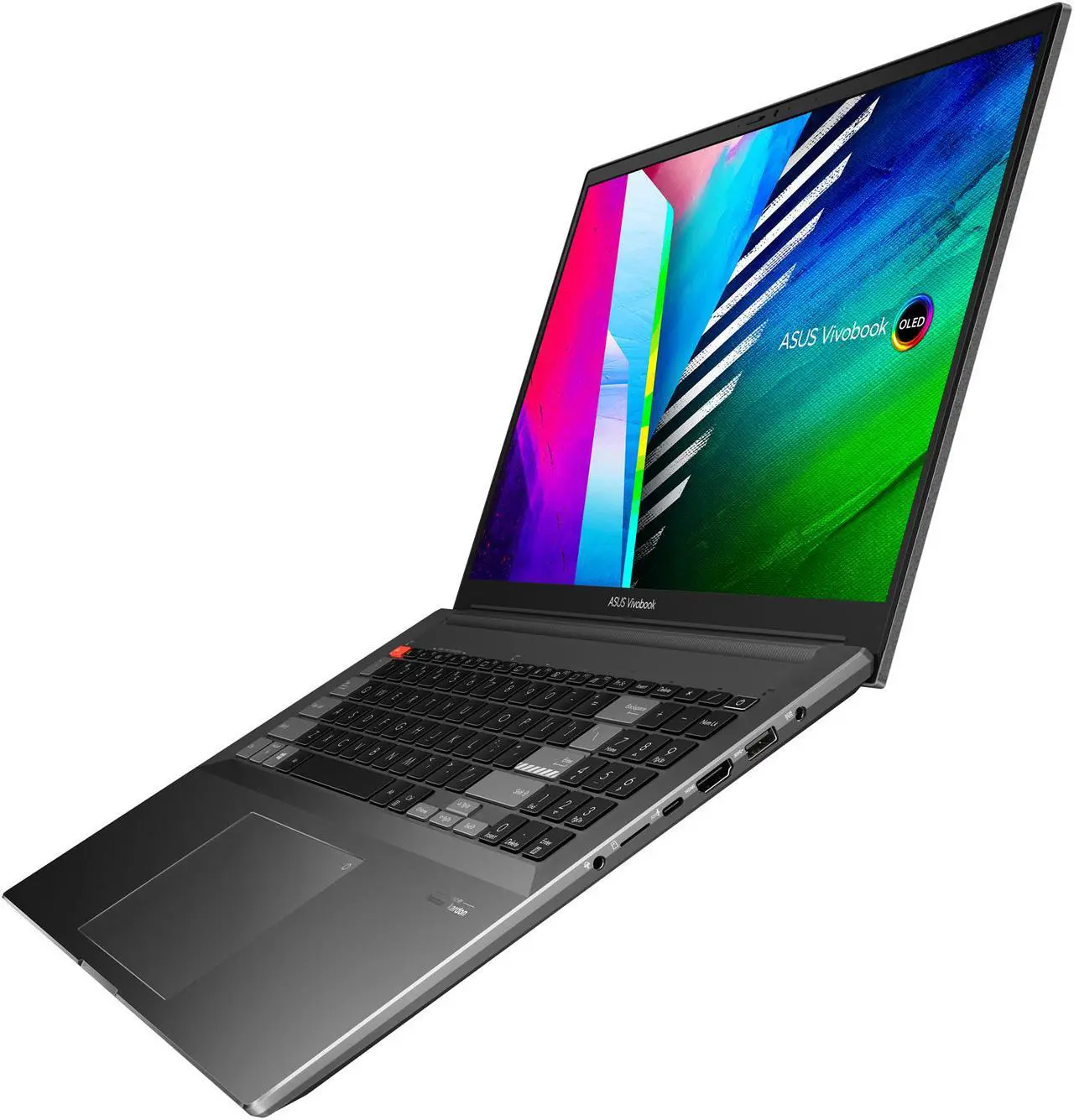 Alt view image 7 of 20 - ASUS VivoBook Pro 16X OLED Laptop, 16" WQUXGA 16:10 Display, Intel Core i7-11370H CPU, NVIDIA GeForce RTX 3050, 16GB RAM, 1TB SSD, Windows 11 Pro, DialPad, Comet Grey, N7600PC-NB74