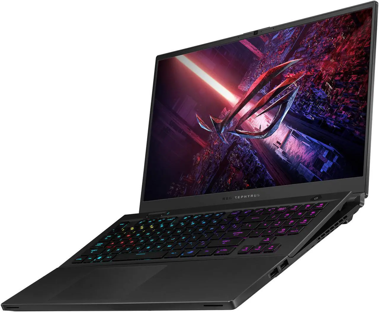 Alt view image 5 of 20 - ASUS ROG Zephyrus S17 (2021) Gaming Laptop, 17.3" 120Hz 4K Display, NVIDIA GeForce RTX 3080, Intel Core i9-11900H, 32GB DDR4, 3TB SSD, Per-Key RGB Keyboard, Thunderbolt 4, Windows 10 Pro, GX703HS-XB99