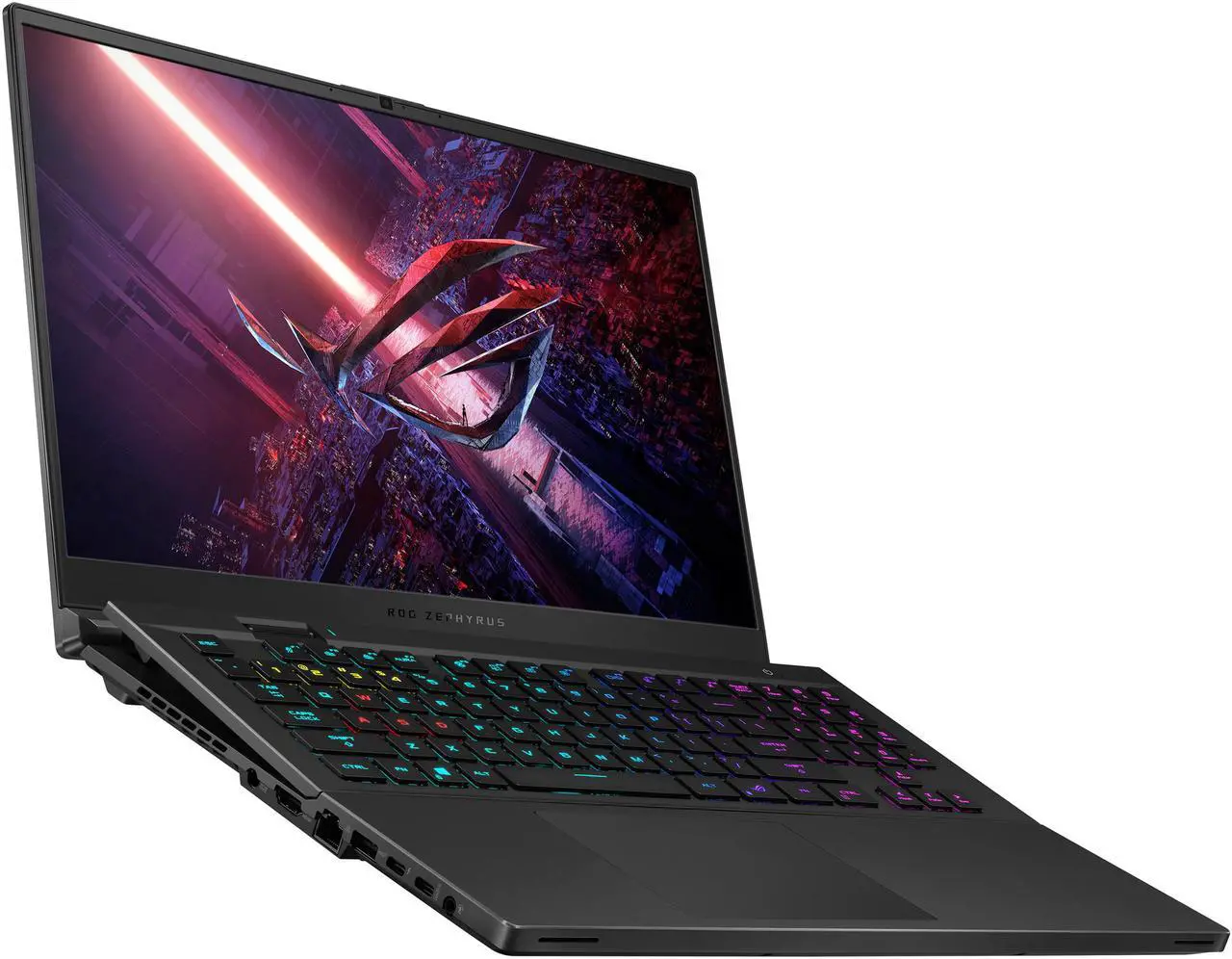 Alt view image 6 of 20 - ASUS ROG Zephyrus S17 (2021) Gaming Laptop, 17.3" 120Hz 4K Display, NVIDIA GeForce RTX 3080, Intel Core i9-11900H, 32GB DDR4, 3TB SSD, Per-Key RGB Keyboard, Thunderbolt 4, Windows 10 Pro, GX703HS-XB99