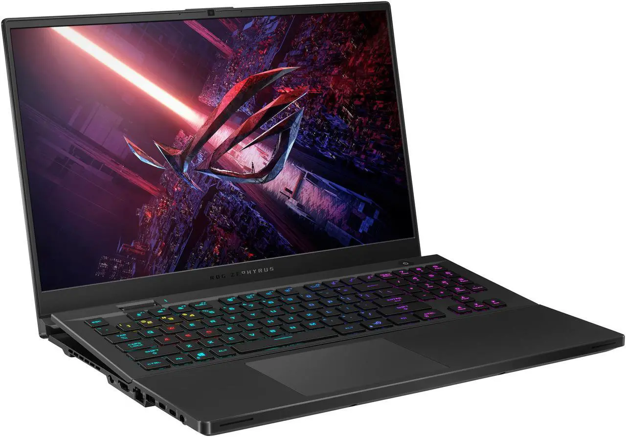 Alt view image 4 of 20 - ASUS ROG Zephyrus S17 (2021) Gaming Laptop, 17.3" 120Hz 4K Display, NVIDIA GeForce RTX 3080, Intel Core i9-11900H, 32GB DDR4, 3TB SSD, Per-Key RGB Keyboard, Thunderbolt 4, Windows 10 Pro, GX703HS-XB99