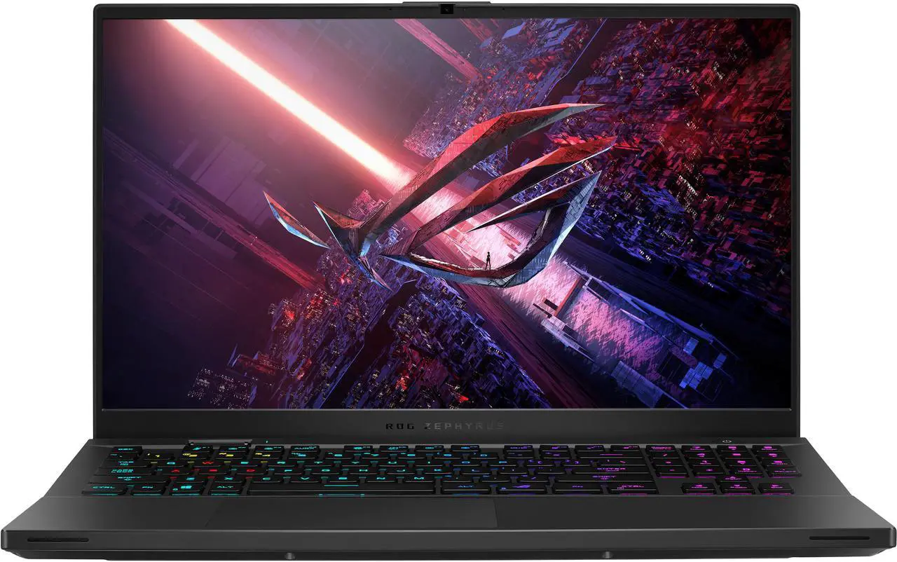 Main image of ASUS ROG Zephyrus S17 (2021) Gaming Laptop, 17.3" 120Hz 4K Display, NVIDIA GeForce RTX 3080, Intel Core i9-11900H, 32GB DDR4, 3TB SSD, Per-Key RGB Keyboard, Thunderbolt 4, Windows 10 Pro, GX703HS-XB99