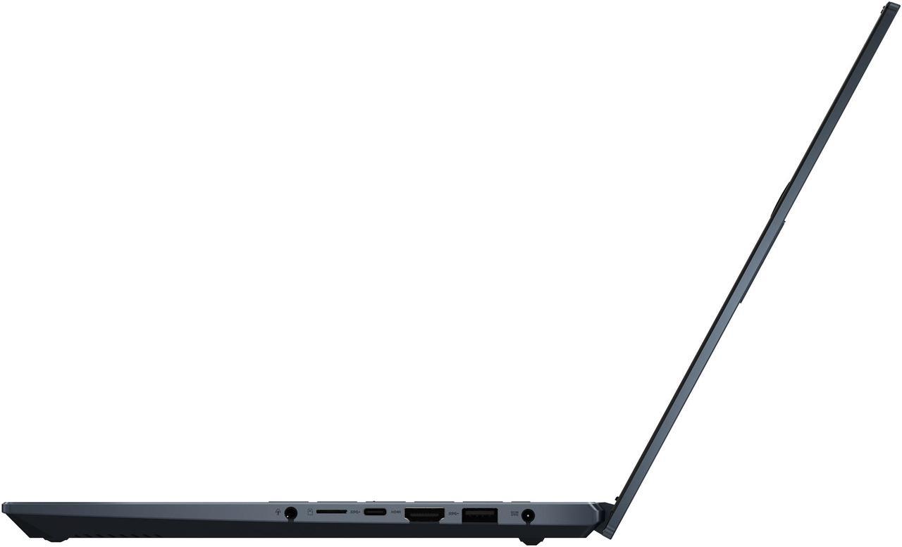 Alt view image 13 of 20 - ASUS VivoBook Pro 14 OLED Slim Laptop, 14" WQXGA+ 16:10 OLED Display, AMD Ryzen 7 5800H CPU, NVIDIA GeForce RTX 3050, 16GB RAM, 1TB SSD, Windows 11 Pro, Quiet Blue, M3401QC-EB74