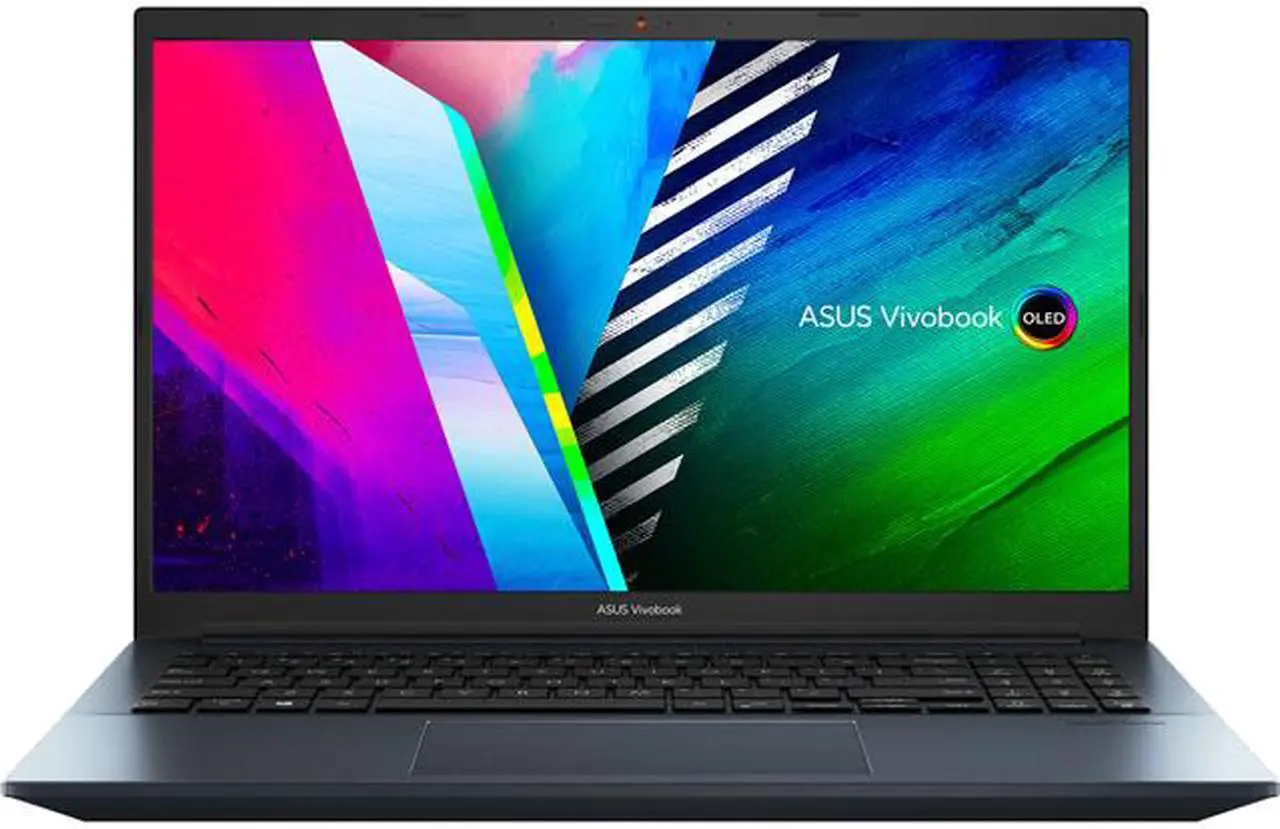 Main image of ASUS VivoBook Pro 15 OLED Slim Laptop, 15.6" FHD OLED Display, Intel Core i5-11300H CPU, NVIDIA GeForce GTX 1650 Max-Q, 8GB RAM, 512GB SSD, Windows 11 Home, Quiet Blue, K3500PH-DB51