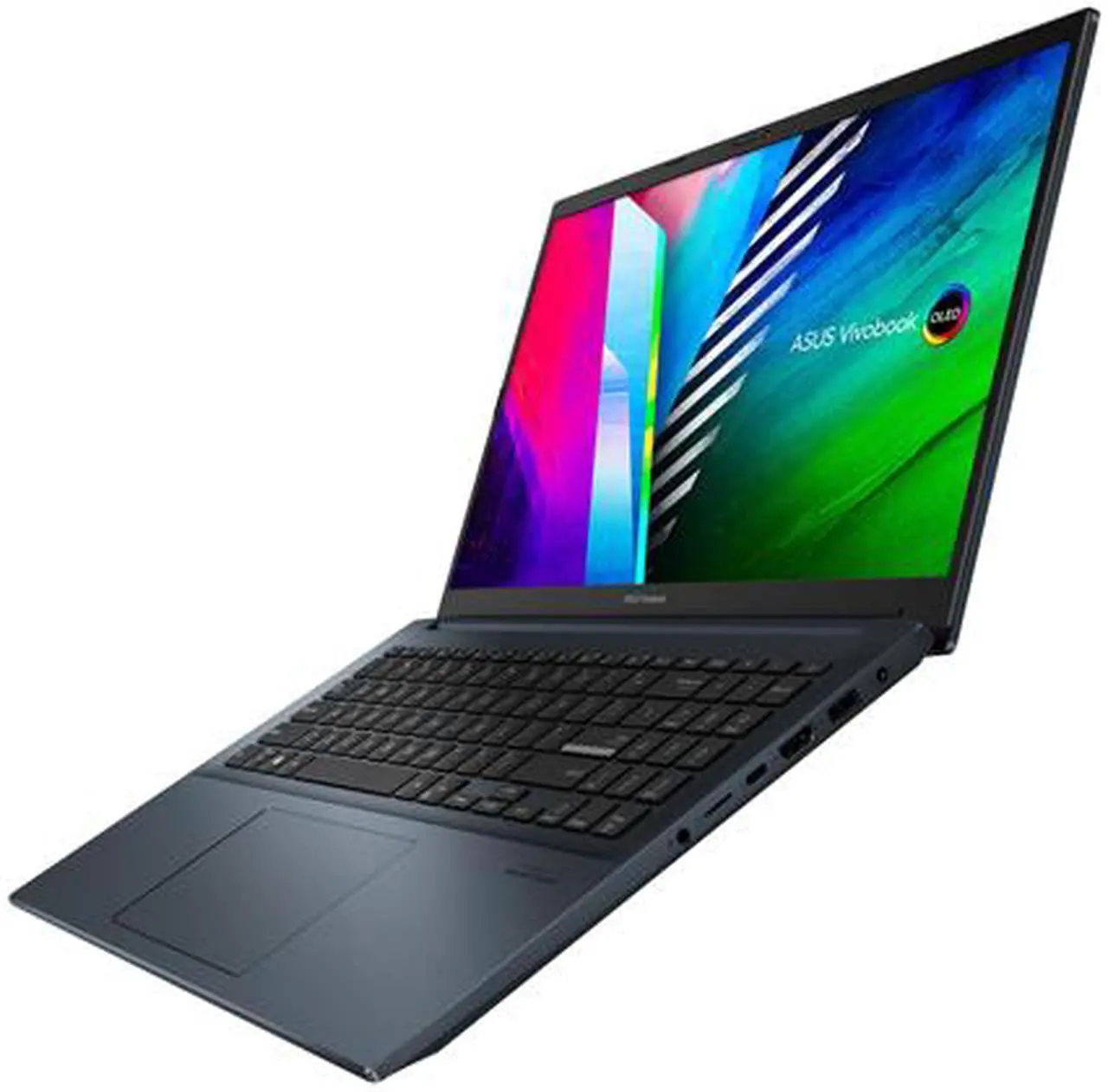 Alt view image 7 of 20 - ASUS VivoBook Pro 15 OLED Slim Laptop, 15.6" FHD OLED Display, Intel Core i5-11300H CPU, NVIDIA GeForce GTX 1650 Max-Q, 8GB RAM, 512GB SSD, Windows 11 Home, Quiet Blue, K3500PH-DB51
