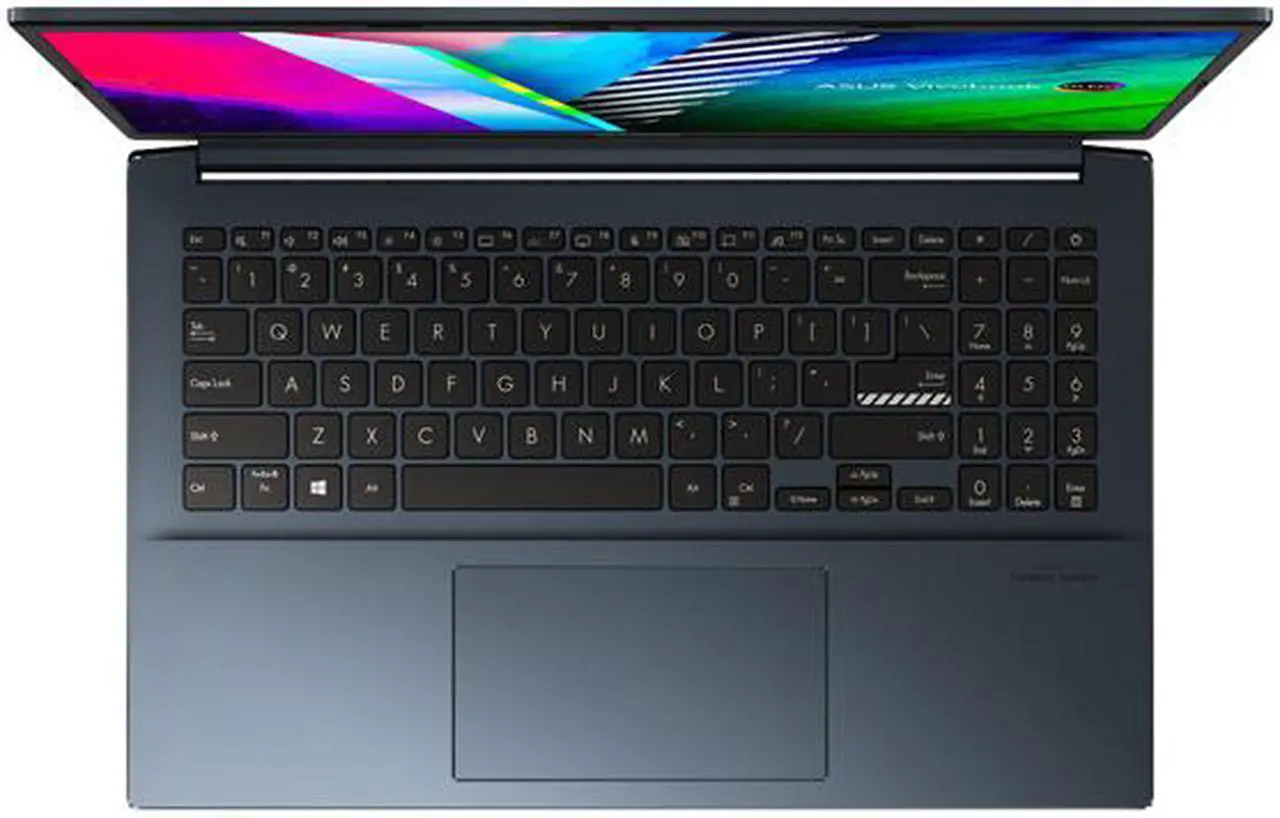 Alt view image 9 of 20 - ASUS VivoBook Pro 15 OLED Slim Laptop, 15.6" FHD OLED Display, Intel Core i5-11300H CPU, NVIDIA GeForce GTX 1650 Max-Q, 8GB RAM, 512GB SSD, Windows 11 Home, Quiet Blue, K3500PH-DB51