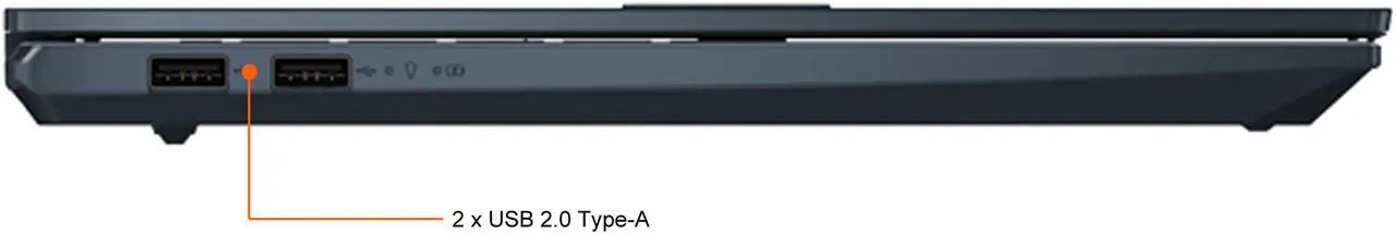 Alt view image 15 of 20 - ASUS VivoBook Pro 15 OLED Slim Laptop, 15.6" FHD OLED Display, Intel Core i5-11300H CPU, NVIDIA GeForce GTX 1650 Max-Q, 8GB RAM, 512GB SSD, Windows 11 Home, Quiet Blue, K3500PH-DB51