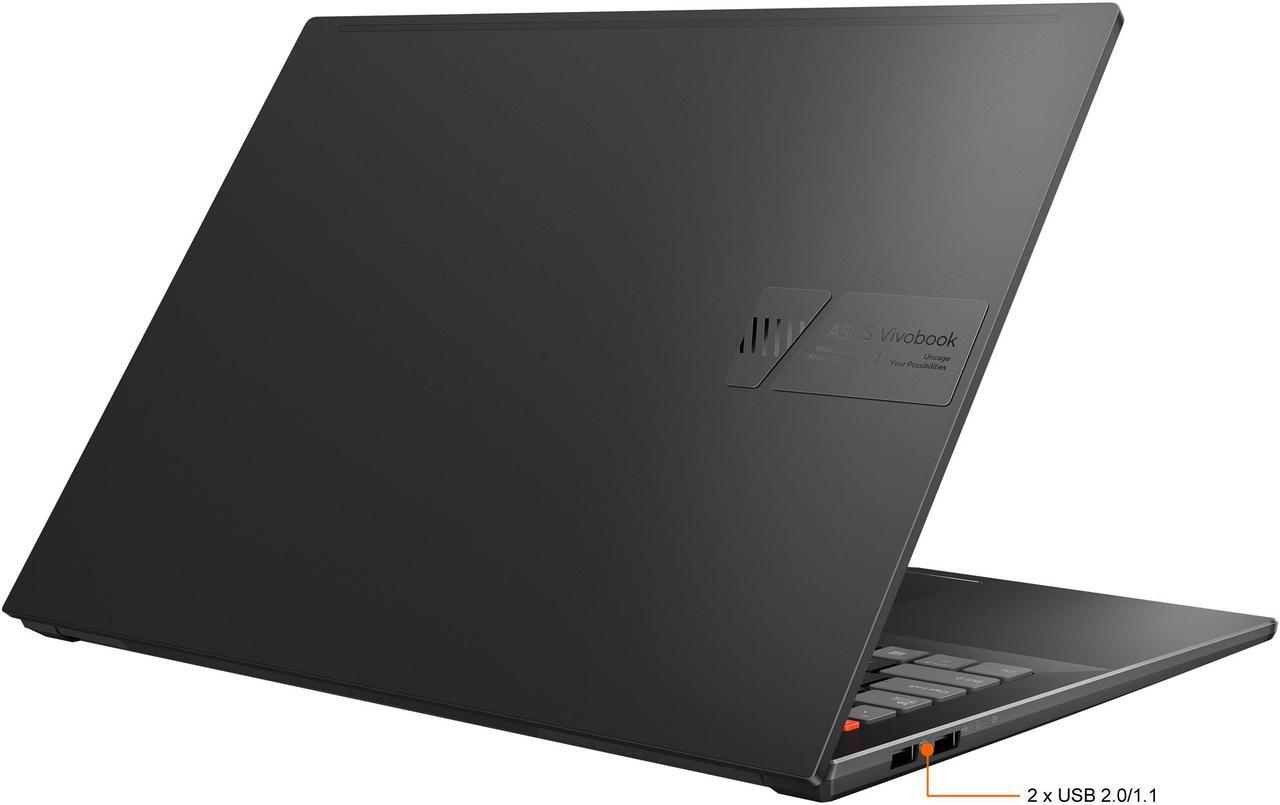 Alt view image 12 of 15 - ASUS VivoBook Pro 16X OLED Slim Laptop, 16" WQUXGA 16:10 Display, AMD Ryzen 7 5800H CPU, NVIDIA GeForce RTX 3050 Ti, 16GB RAM, 1TB SSD, Windows 11 Home, 0°Black, M7600QE-DB74