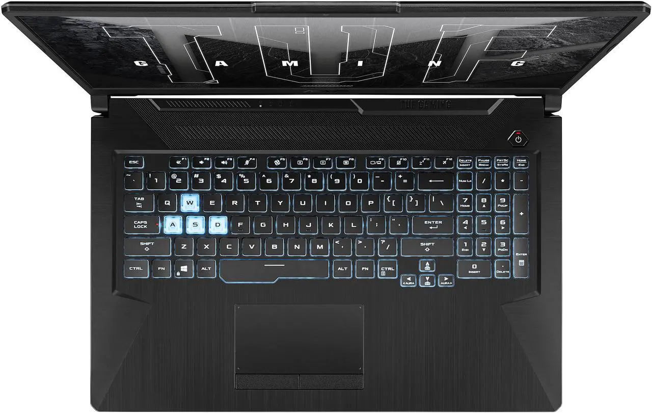Alt view image 7 of 18 - ASUS TUF Gaming F17 Gaming Laptop, 17.3" 144Hz FHD IPS-Type Display, Intel Core i5-11400H Processor, GeForce RTX 3050, 8GB DDR4 RAM, 512GB PCIe SSD, Wi-Fi 6, Windows 11 Home, FX706HCB-ES51
