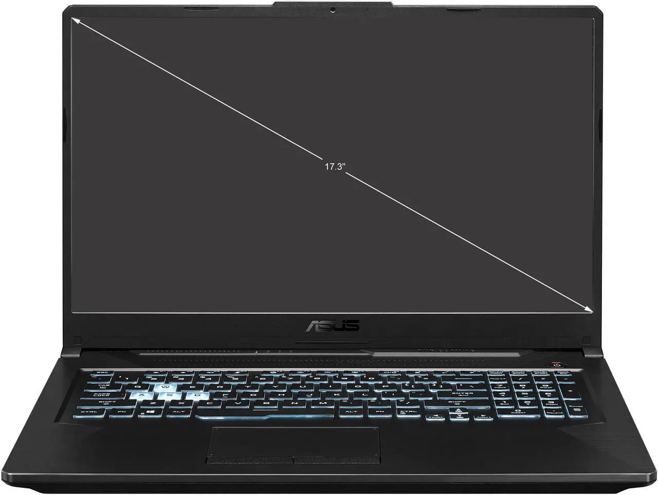 Alt view image 2 of 18 - ASUS TUF Gaming F17 Gaming Laptop, 17.3" 144Hz FHD IPS-Type Display, Intel Core i5-11400H Processor, GeForce RTX 3050, 8GB DDR4 RAM, 512GB PCIe SSD, Wi-Fi 6, Windows 11 Home, FX706HCB-ES51