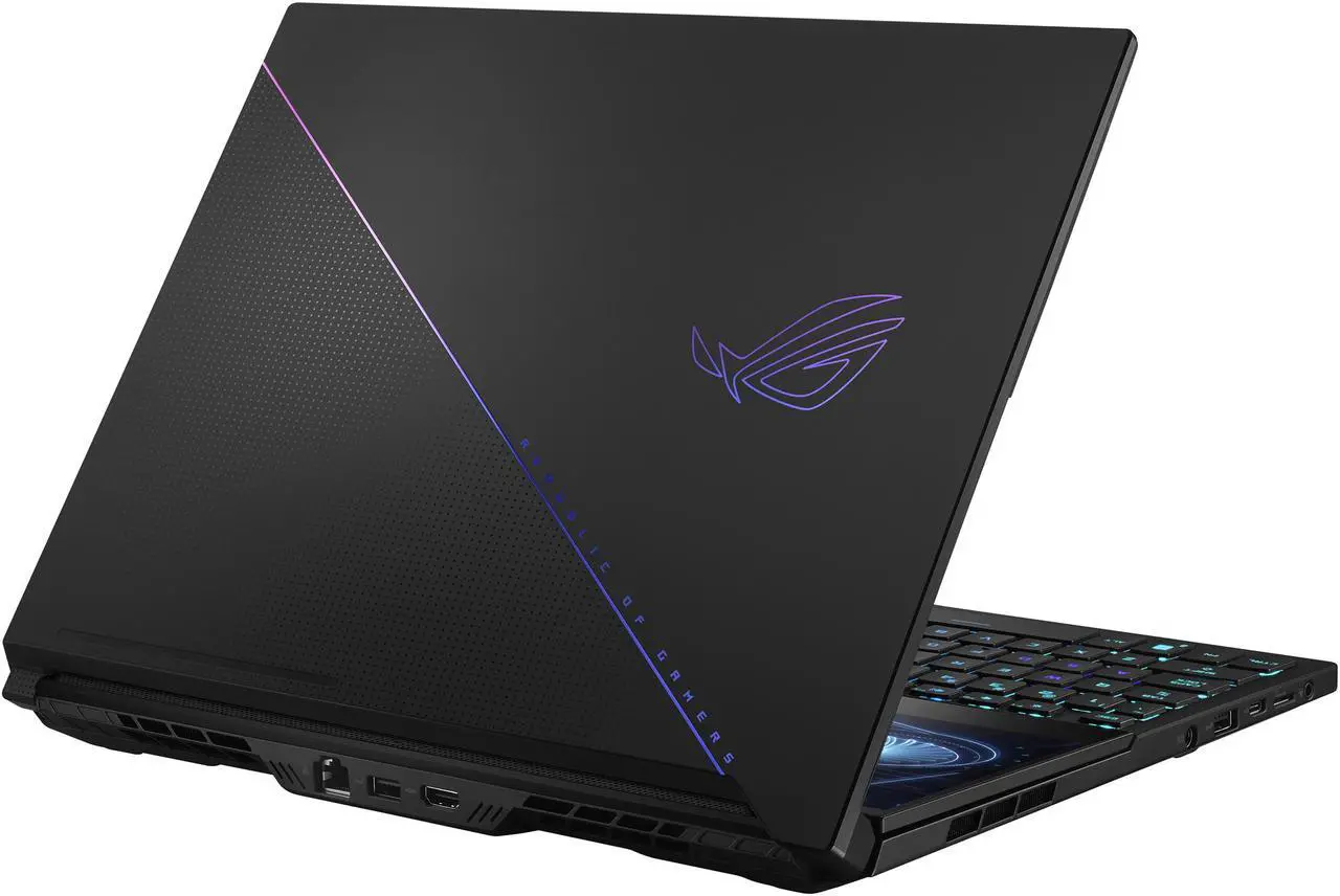 Alt view image 15 of 20 - ASUS ROG Zephyrus Duo 16 (2022) Gaming Laptop, 16" 165Hz ROG Nebula HDR QHD 16:10 Display, NVIDIA GeForce RTX 3070 Ti, AMD Ryzen 9 6900HX, 32GB DDR5, 1TB SSD, Windows 11 Pro, GX650RW-XS96