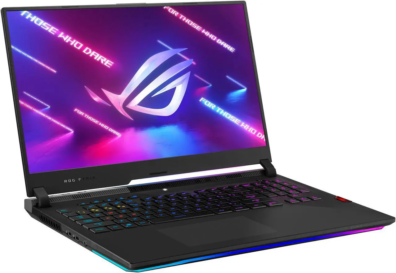 Alt view image 5 of 20 - ASUS ROG Strix Scar 17 (2021) Gaming Laptop, 17.3" 360Hz IPS FHD, NVIDIA GeForce RTX 3080, AMD Ryzen 9 5900HX, 64GB DDR4, 2TB RAID 0 (1+1) SSD, Opti-Mechanical Per-Key RGB Keyboard, Windows 10 Pro, G7