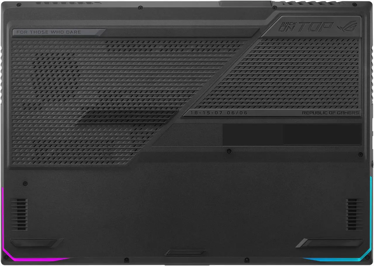 Alt view image 20 of 20 - ASUS ROG Strix Scar 17 (2021) Gaming Laptop, 17.3" 360Hz IPS FHD, NVIDIA GeForce RTX 3080, AMD Ryzen 9 5900HX, 64GB DDR4, 2TB RAID 0 (1+1) SSD, Opti-Mechanical Per-Key RGB Keyboard, Windows 10 Pro, G7