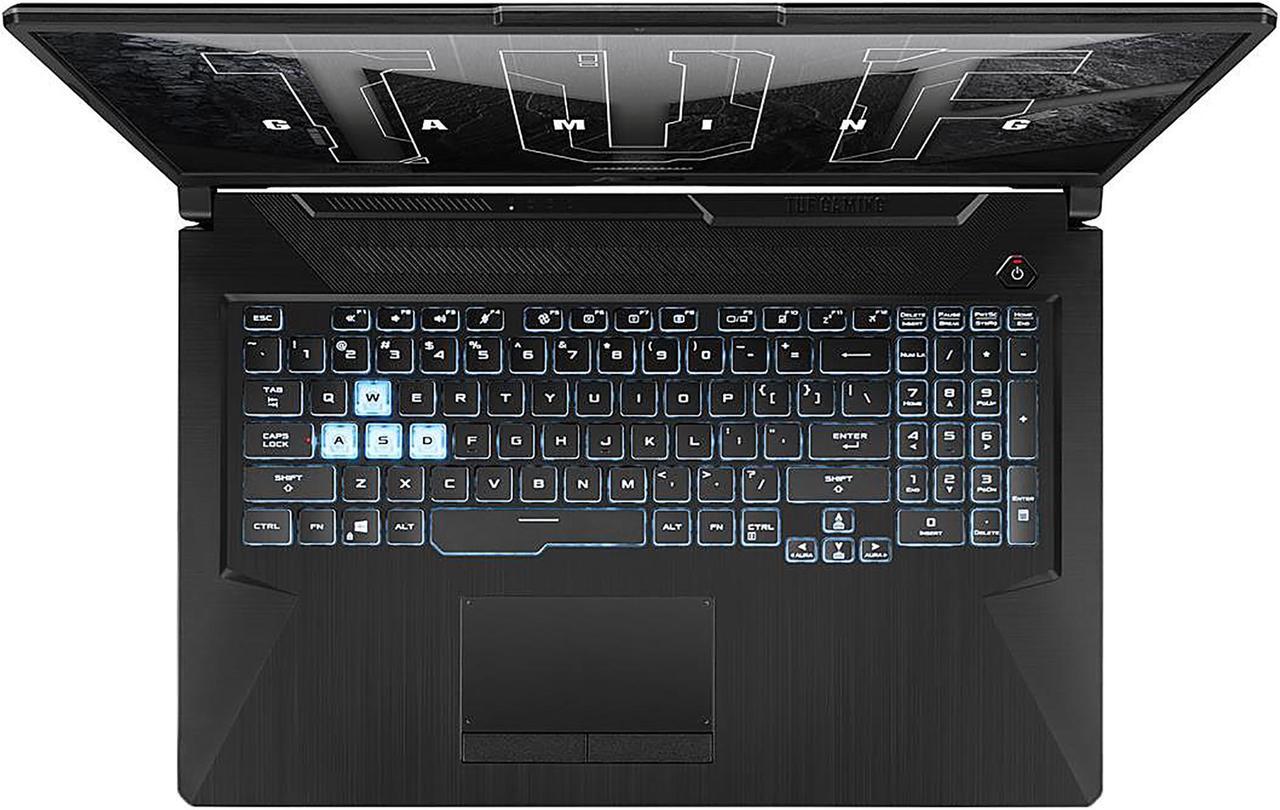 Alt view image 7 of 18 - ASUS TUF Gaming - 17.3" 144 Hz - AMD Ryzen 7 4000 Series 4800H (2.90GHz) - NVIDIA GeForce RTX 3050 Ti Laptop GPU - 16 GB DDR4 - 512 GB PCIe SSD - Windows 11 Home 64-bit - Gaming Laptop (FA706IE-DS71-CA )