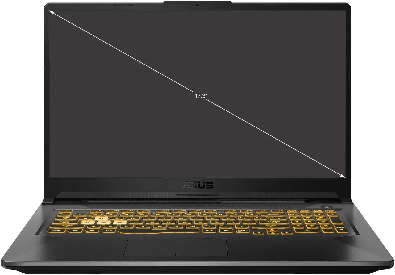 Alt view image 2 of 20 - ASUS TUF Gaming F17 Gaming Laptop, 17.3" 144Hz Full HD IPS-Type, Intel Core i7-11800H Processor, GeForce RTX 3060, 16GB DDR4, 1TB PCIe SSD, Gigabit Wi-Fi 6, Windows 11 Home, TUF FX706HM-ES74
