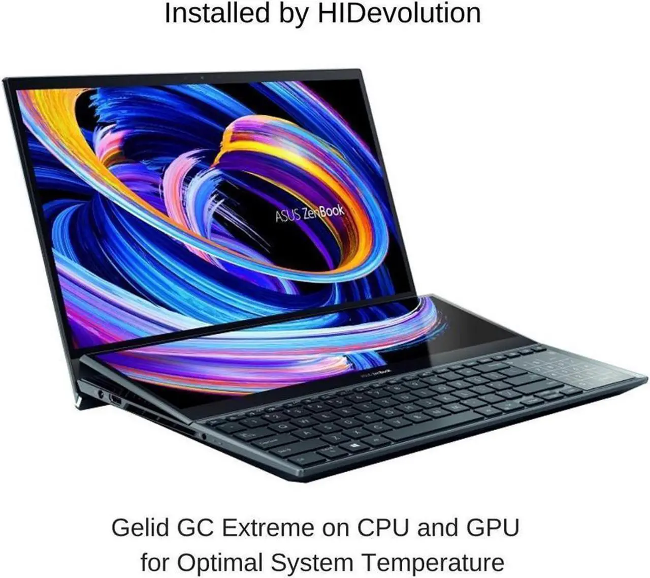 Alt view image 4 of 8 - ASUS Laptop ZenBook Pro Duo Intel Core i9-12900H 32GB Memory 1 TB PCIe SSD GeForce RTX 3060 Laptop GPU 15.6" 4K / UHD Touch Screen Windows 11 Pro 64-bit UX582ZM-XS99T