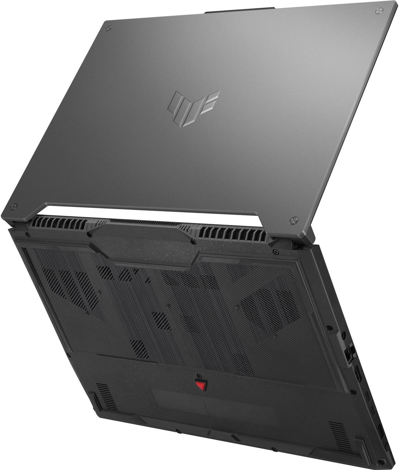 Alt view image 15 of 20 - ASUS TUF Gaming A15 (2022) Gaming Laptop, 15.6" 300Hz FHD Display, AMD Ryzen 7 6800H, GeForce RTX 3060, 16GB DDR5, 512GB PCIe SSD, Wi-Fi 6, Windows 11 Home, Mecha Gray, FA507RM-ES73