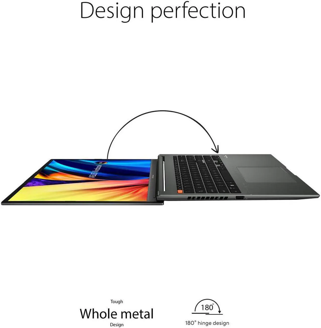 Alt view image 4 of 7 - ASUS Laptop VivoBook S 16X Intel Core i7-12700H 16GB Memory 512 GB PCIe SSD Intel Iris Xe Graphics 16.0" Non-Touch Screen Windows 11 Home 64-bit S5602ZA-DB74