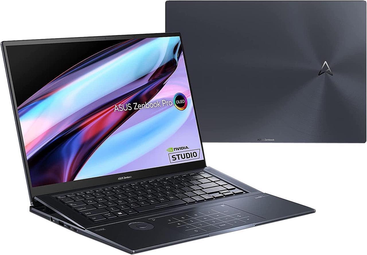Alt view image 13 of 13 - ASUS ZenBook Pro 16X OLED 16" 4K OLED 16:10 Touch Display, ASUS Dial, Intel i9-12900H CPU, GeForce RTX 3060 Graphics, 32GB RAM, 2TB SSD, Windows 11 Pro, Tech Black, UX7602ZM-XB96T