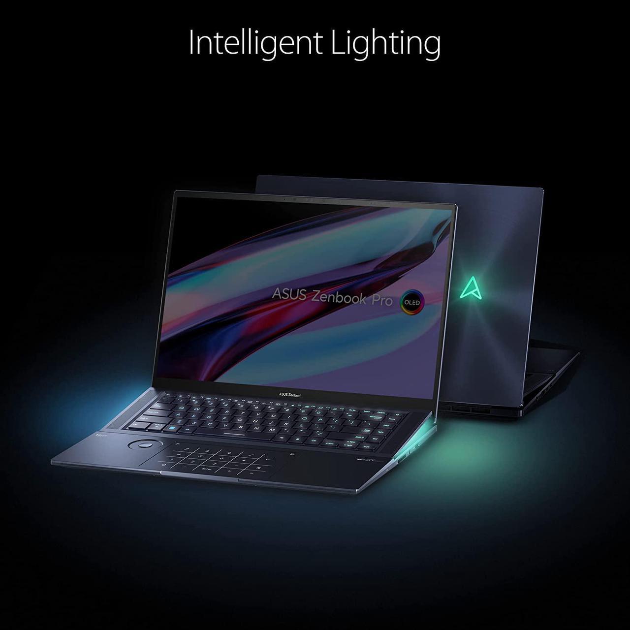 Alt view image 8 of 13 - ASUS ZenBook Pro 16X OLED 16" 4K OLED 16:10 Touch Display, ASUS Dial, Intel i9-12900H CPU, GeForce RTX 3060 Graphics, 32GB RAM, 2TB SSD, Windows 11 Pro, Tech Black, UX7602ZM-XB96T