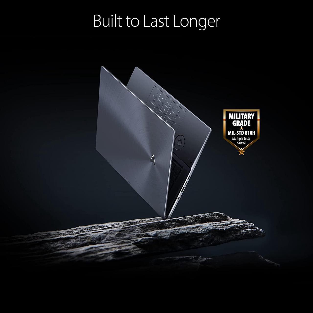 Alt view image 9 of 13 - ASUS ZenBook Pro 16X OLED 16" 4K OLED 16:10 Touch Display, ASUS Dial, Intel i9-12900H CPU, GeForce RTX 3060 Graphics, 32GB RAM, 2TB SSD, Windows 11 Pro, Tech Black, UX7602ZM-XB96T