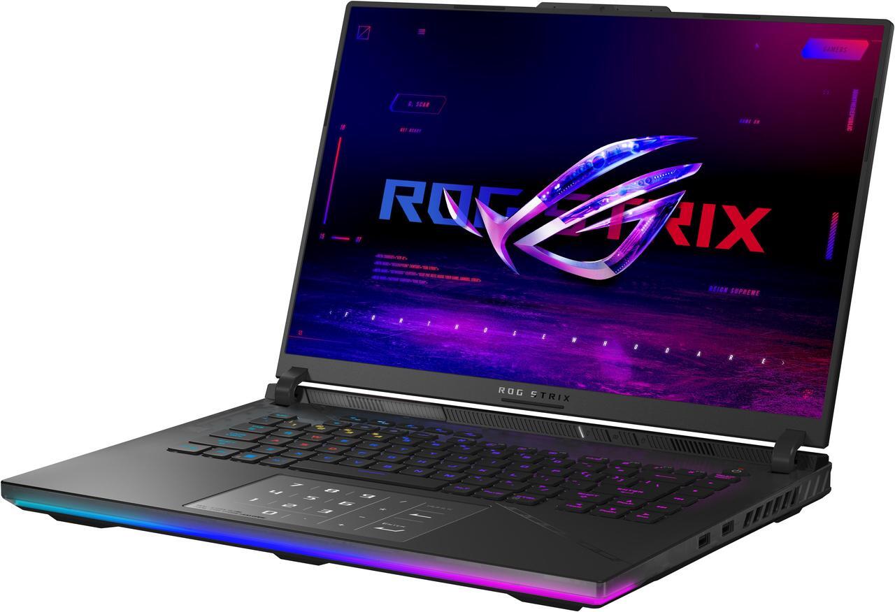 Alt view image 3 of 14 - ASUS ROG Strix SCAR 16 (2023) - 16" GeForce RTX 4090 Laptop GPU - Intel Core i9-13980HX  - 32GB Memory - 2 TB PCIe SSD - Windows 11 Pro 64-bit - Gaming Laptop - 240 Hz Mini LED (G634JY-XS97 )