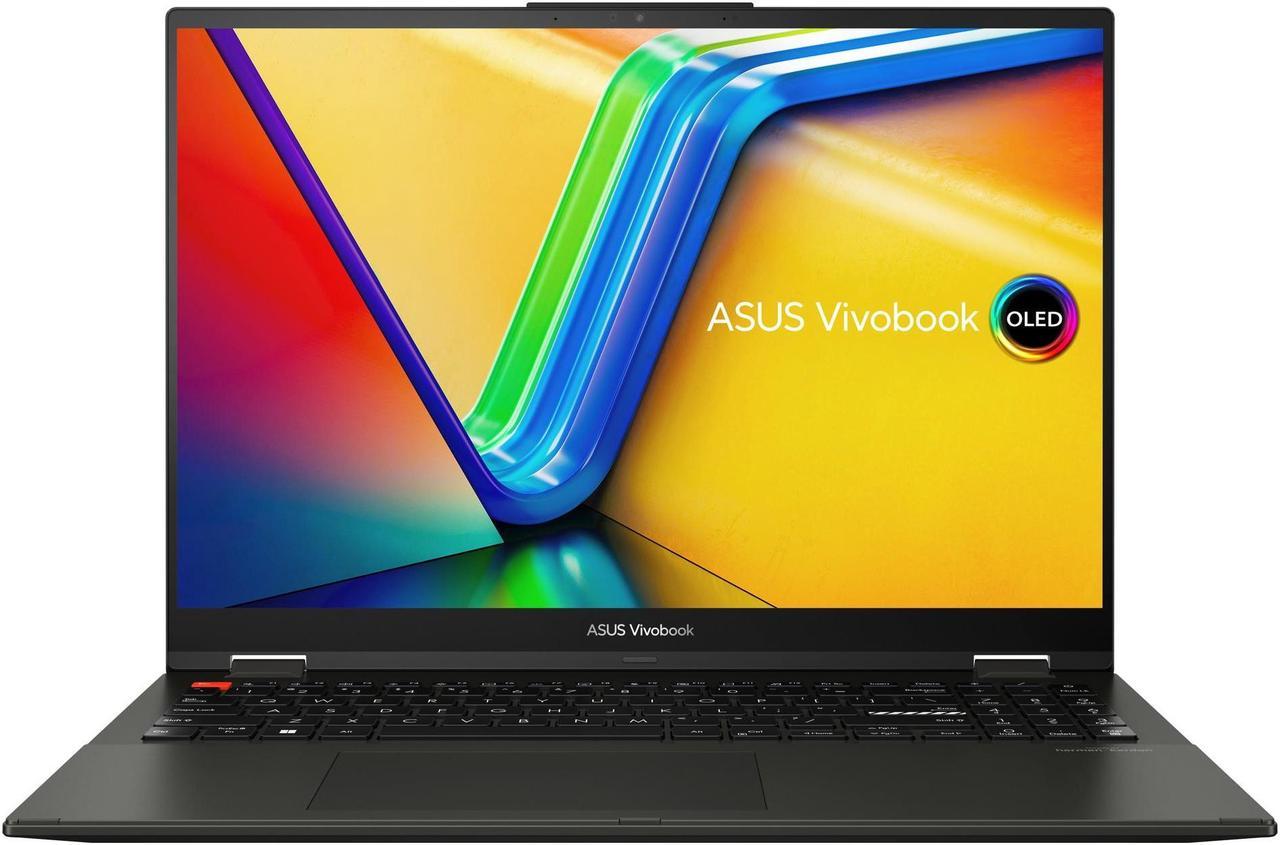 ASUS Vivobook S 16 Flip 1920x1200 IPS Touchscreen Laptop, Intel Core i5-1335U, Intel Iris Xe Graphics, 16GB DDR4, 512GB NVMe SSD, Windows 11 Home (TP3604VA-DS51T)