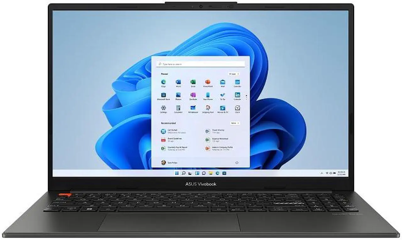 Alt view image 3 of 14 - ASUS VivoBook S 15 OLED Laptop, 15.6” 2.8K 120Hz Display, Intel Evo Platform, Intel Core i9-13900H CPU, 16GB RAM, 1TB SSD, Windows 11 Home, Midnight Black, K5504VA-ES96