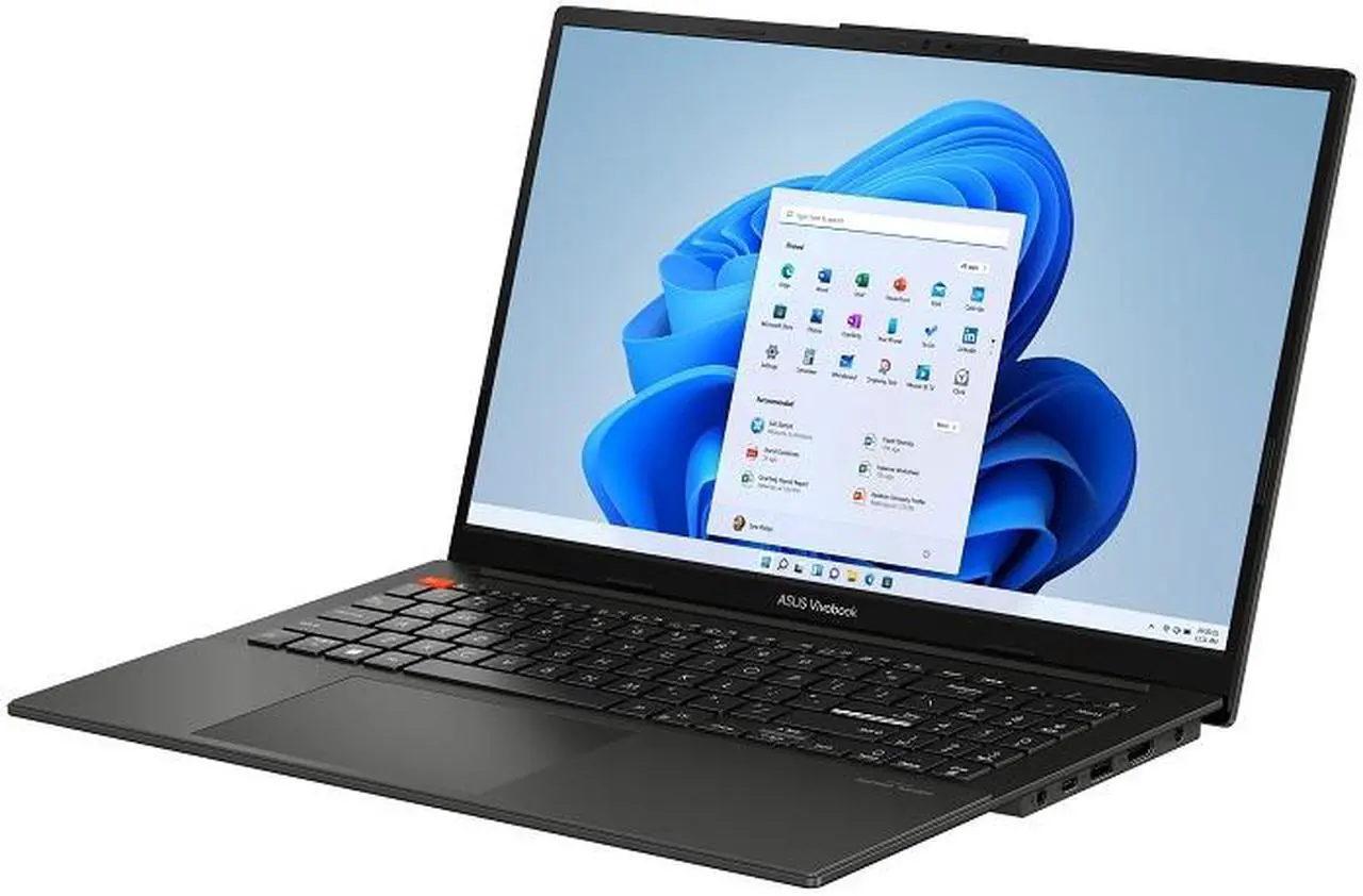 Alt view image 5 of 14 - ASUS VivoBook S 15 OLED Laptop, 15.6” 2.8K 120Hz Display, Intel Evo Platform, Intel Core i9-13900H CPU, 16GB RAM, 1TB SSD, Windows 11 Home, Midnight Black, K5504VA-ES96