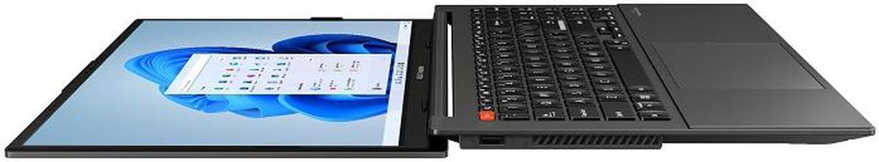 Alt view image 7 of 14 - ASUS VivoBook S 15 OLED Laptop, 15.6” 2.8K 120Hz Display, Intel Evo Platform, Intel Core i9-13900H CPU, 16GB RAM, 1TB SSD, Windows 11 Home, Midnight Black, K5504VA-ES96
