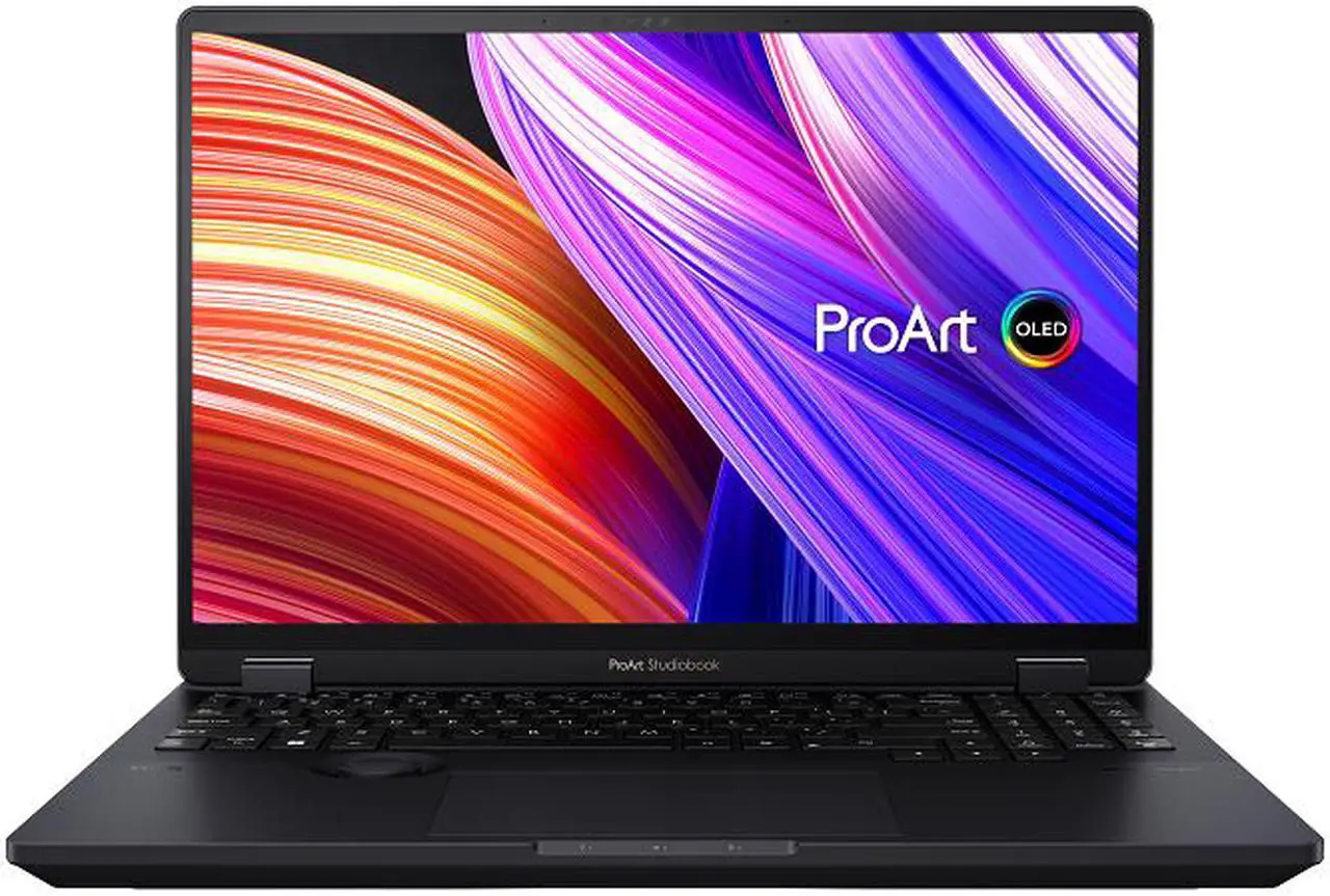 Main image of 2023 ASUS ProArt StudioBook Pro 16 OLED Laptop, 16” 3.2K OLED touch display, Intel i9-13980HX CPU, NVIDIA RTX 3000 Ada Gen GPU, 64GB DDR5 RAM, 2TB SSD, Windows 11 Pro, W7604J3D-XS99T