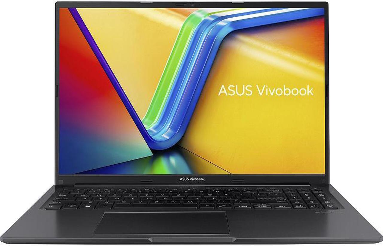 Main image of ASUS Vivobook 16 Laptop, 16” WUXGA (1920 x 1200) 16:10 Display, Intel Core i5-13500H CPU, Intel UHD Graphics, 8GB RAM, 512GB SSD, Windows 11 Home, Indie Black, F1605VA-DS52