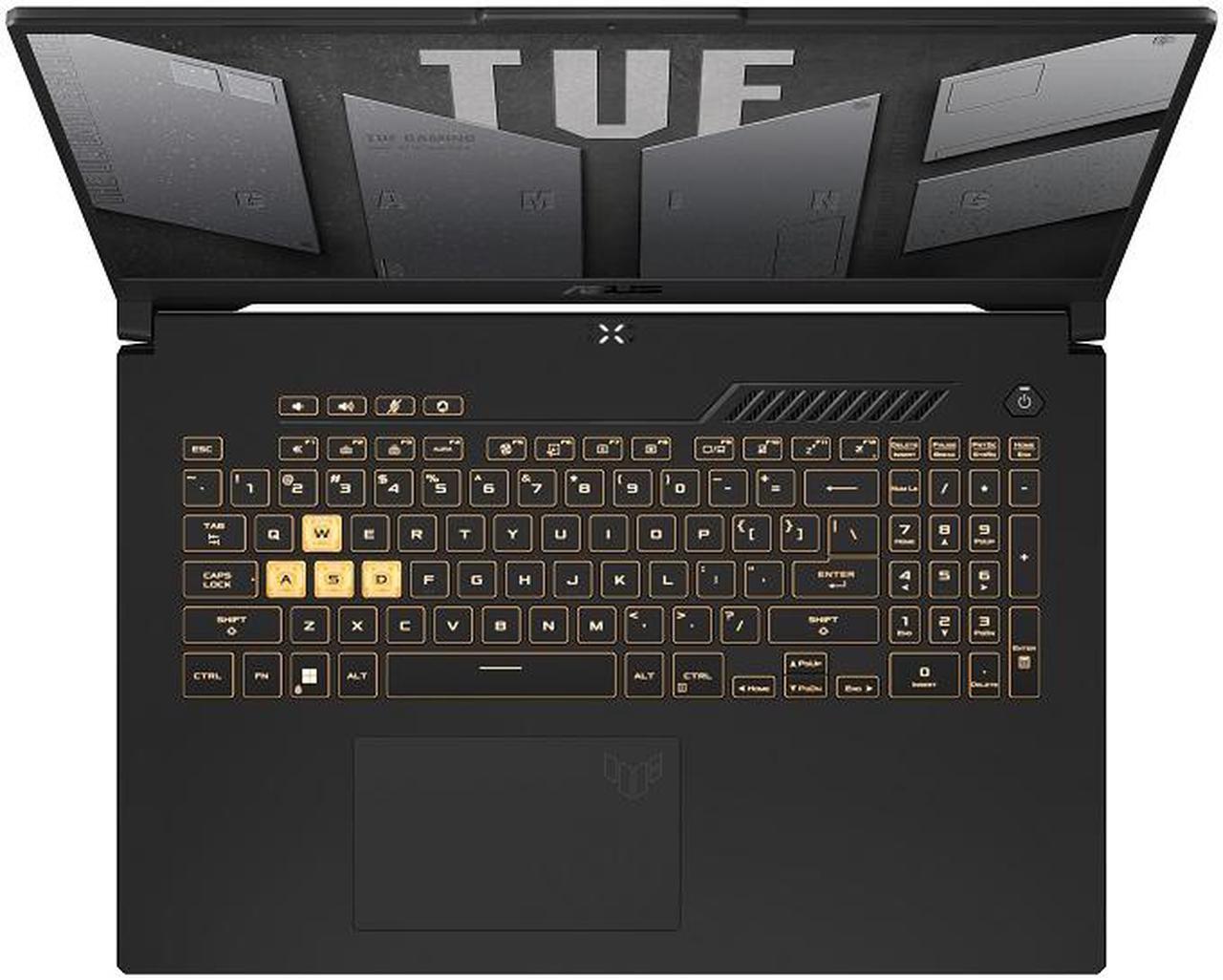 Alt view image 5 of 12 - ASUS TUF Gaming F17 - 17.3" GeForce RTX 3050 Laptop GPU - Intel Core i5-12500H  - 16GB Memory - 512 GB PCIe SSD - Windows 11 Home 64-bit - Gaming Laptop - 144 Hz IPS (FX707ZC-ES53 )