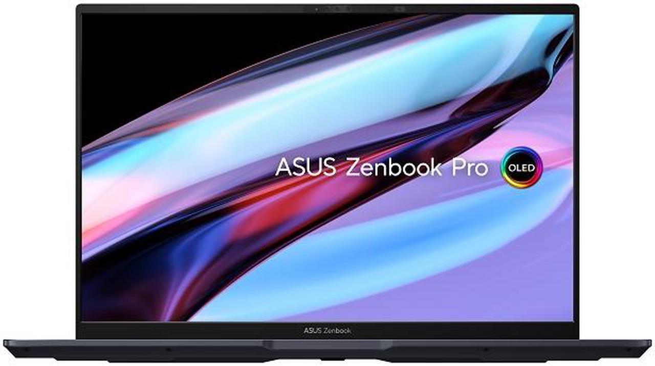 Main image of ASUS Laptop Zenbook Pro 14 OLED Intel Core i9-13900H 16GB Memory 1 TB PCIe SSD GeForce RTX 4060 Laptop GPU 14.5'' Touch Screen Windows 11 Home 64-bit UX6404VV-DS94T