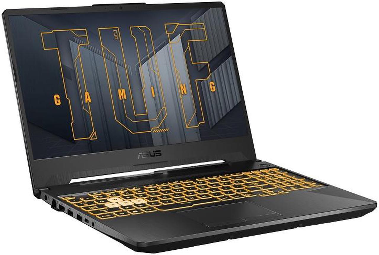 Alt view image 2 of 17 - ASUS TUF Gaming F15 Gaming Laptop, 15.6" 144Hz FHD IPS-Type Display, Intel Core i5-11400H Processor, GeForce RTX 3050, 8GB DDR4 RAM, 512GB PCIe SSD, Wi-Fi 6, Windows 11 Home, FX506HC-UB51