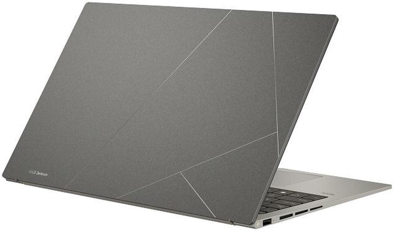 Alt view image 4 of 11 - ASUS Zenbook 15 OLED laptop, 15.6" OLED 2.8K Display, AMD Ryzen 7 7735U CPU, AMD Radeon 680M, 32GB RAM, 1TB SSD, Windows 11 Home, Basalt Grey, UM3504DA-DS76