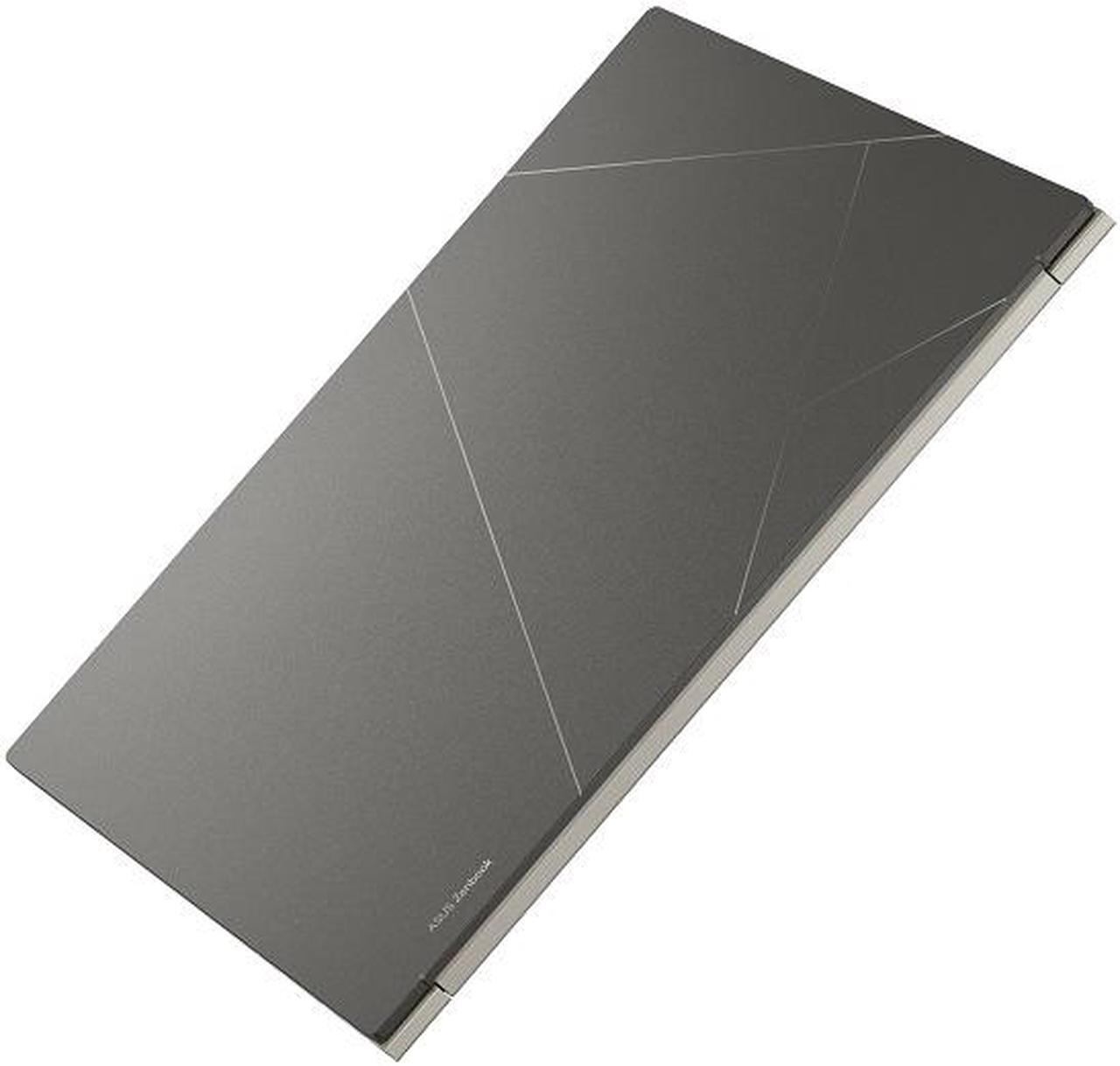Alt view image 6 of 11 - ASUS Zenbook 15 OLED laptop, 15.6" OLED 2.8K Display, AMD Ryzen 7 7735U CPU, AMD Radeon 680M, 32GB RAM, 1TB SSD, Windows 11 Home, Basalt Grey, UM3504DA-DS76