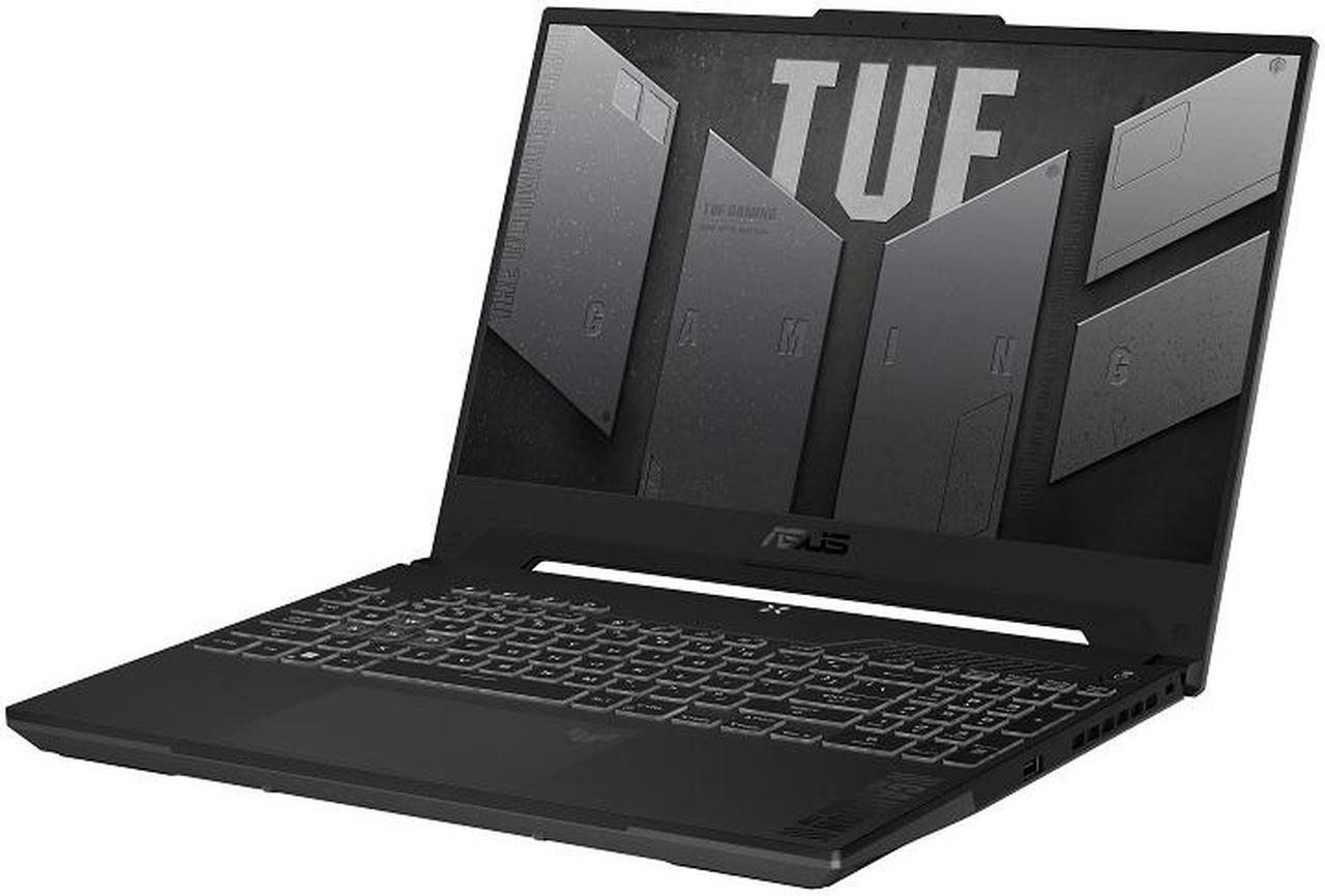 Alt view image 3 of 20 - ASUS TUF Gaming F15 (2023) Gaming Laptop, 15.6" FHD 144Hz, 100% sRGB Display, GeForce RTX 4050, Intel Core i5-13500H, 16GB DDR4, 512GB PCIe SSD Gen 4, Wi-Fi 6, Windows 11, FX507VU-ES53