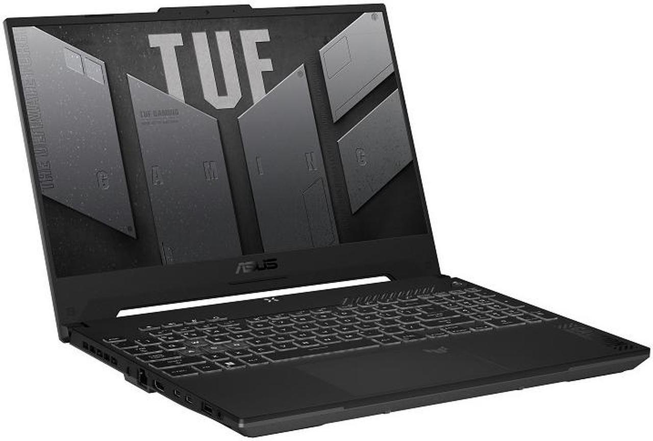 Alt view image 2 of 20 - ASUS TUF Gaming F15 (2023) Gaming Laptop, 15.6" FHD 144Hz, 100% sRGB Display, GeForce RTX 4050, Intel Core i5-13500H, 16GB DDR4, 512GB PCIe SSD Gen 4, Wi-Fi 6, Windows 11, FX507VU-ES53